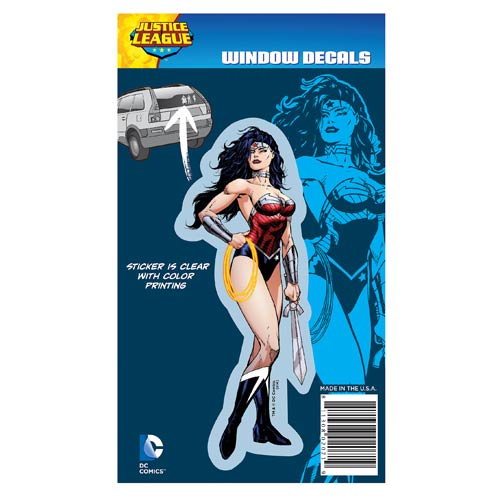 Justice League New 52 Wonder Woman Full Color Decal